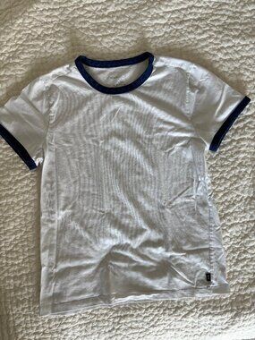 TomboyX Short Sleeve Ringer Tee - Size XS